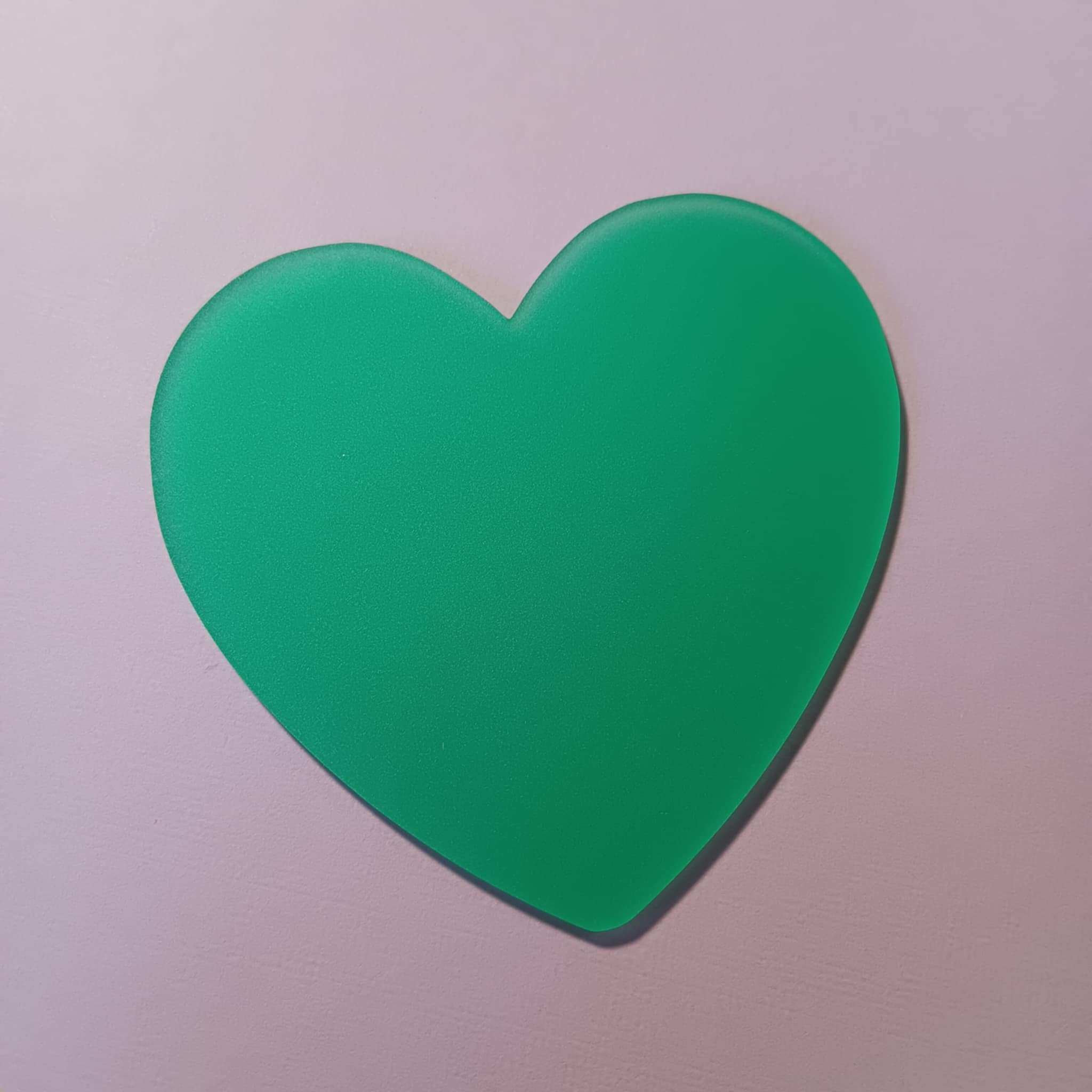 *FUNDRAISER COLLECTION* HEART COASTERS - FROSTED