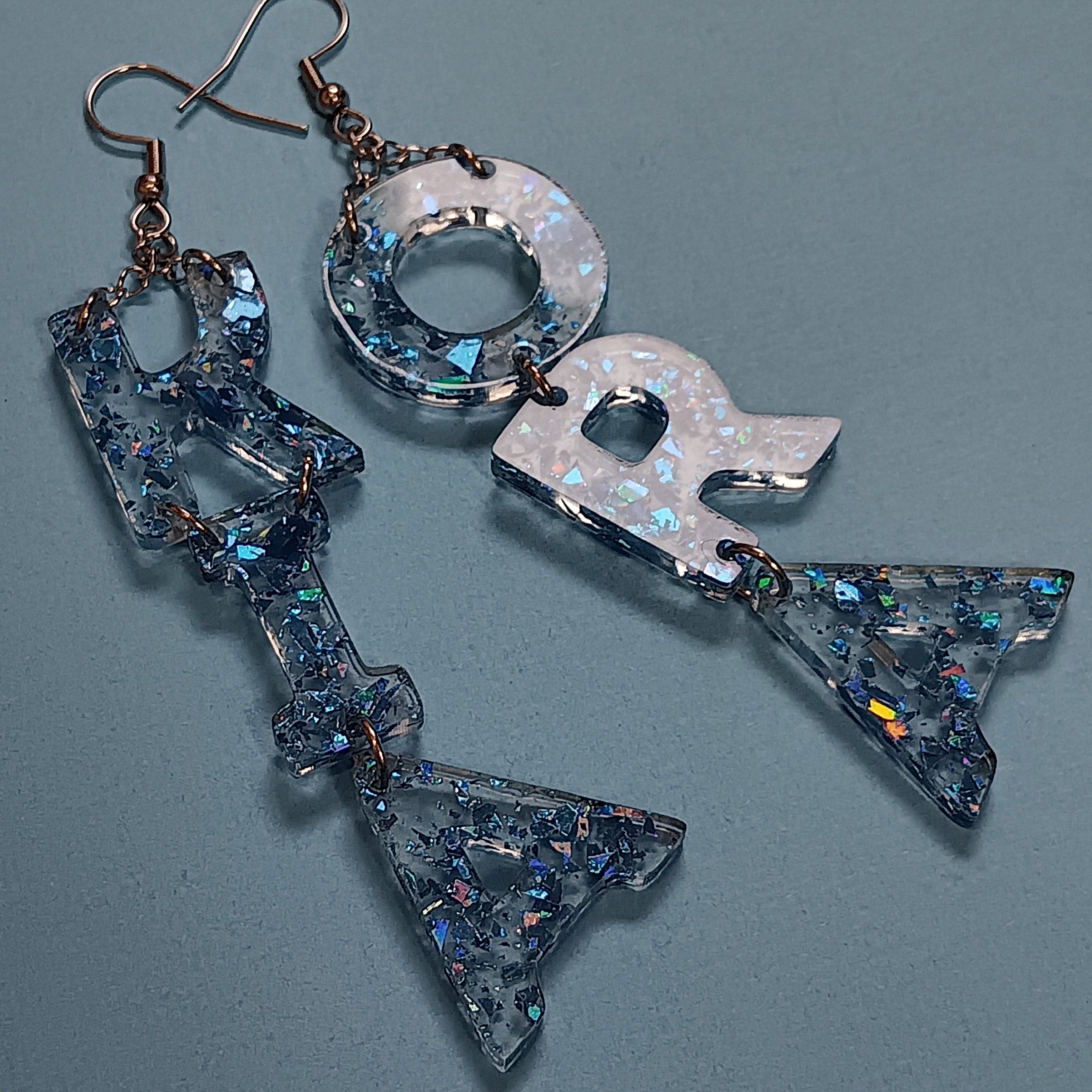 BIG KIA ORA - GLITTER EARRINGS