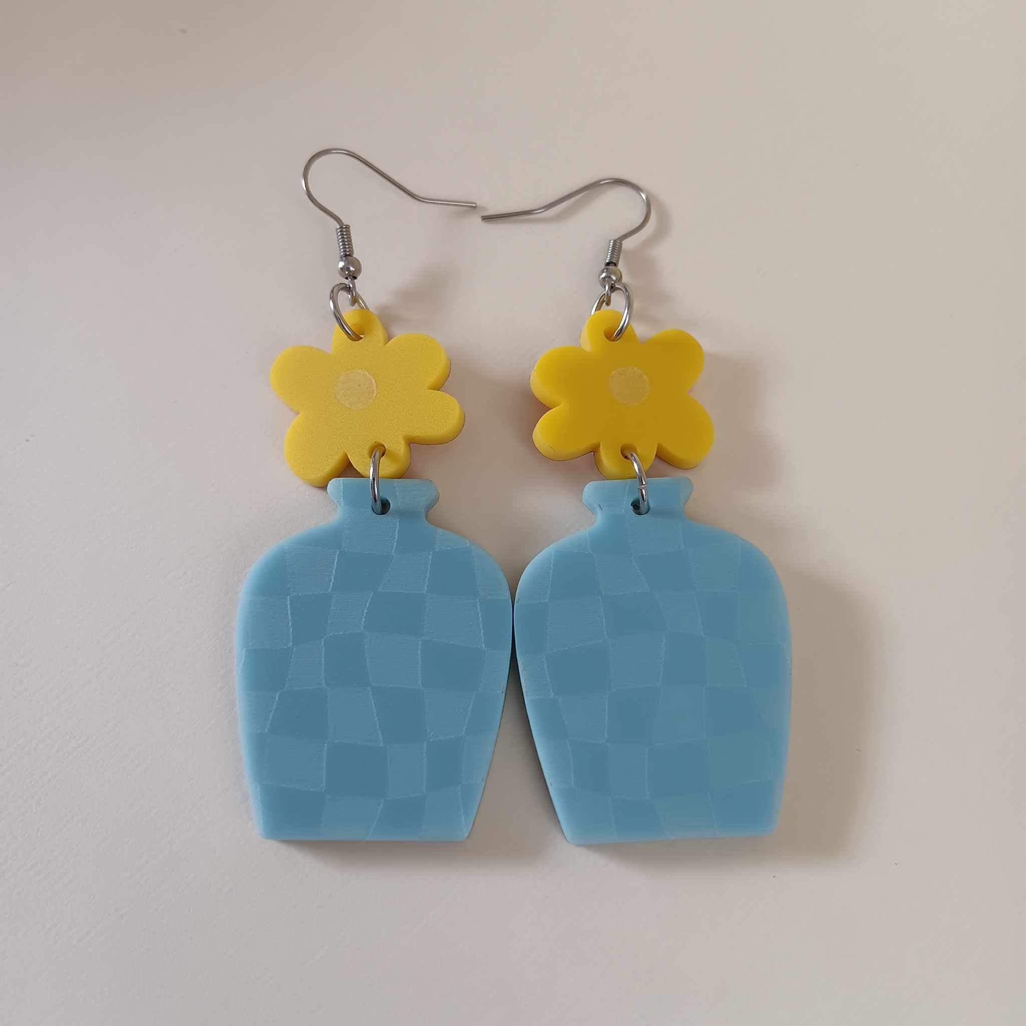 IN URN-EST EARRINGS - CHECKERED BRIGHTS