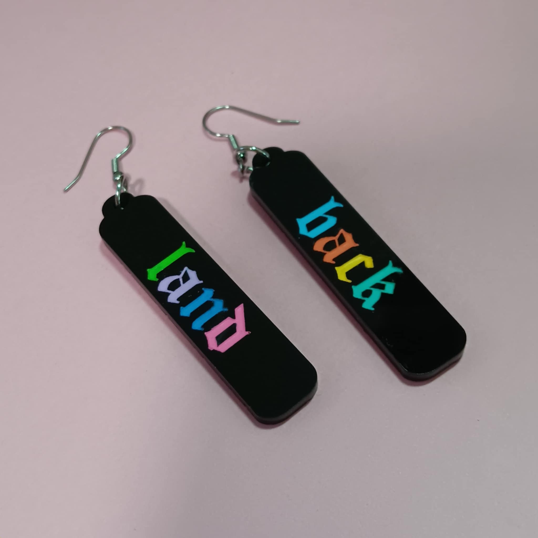 *FUNDRAISER COLLECTION* LAND BACK BAR EARRINGS