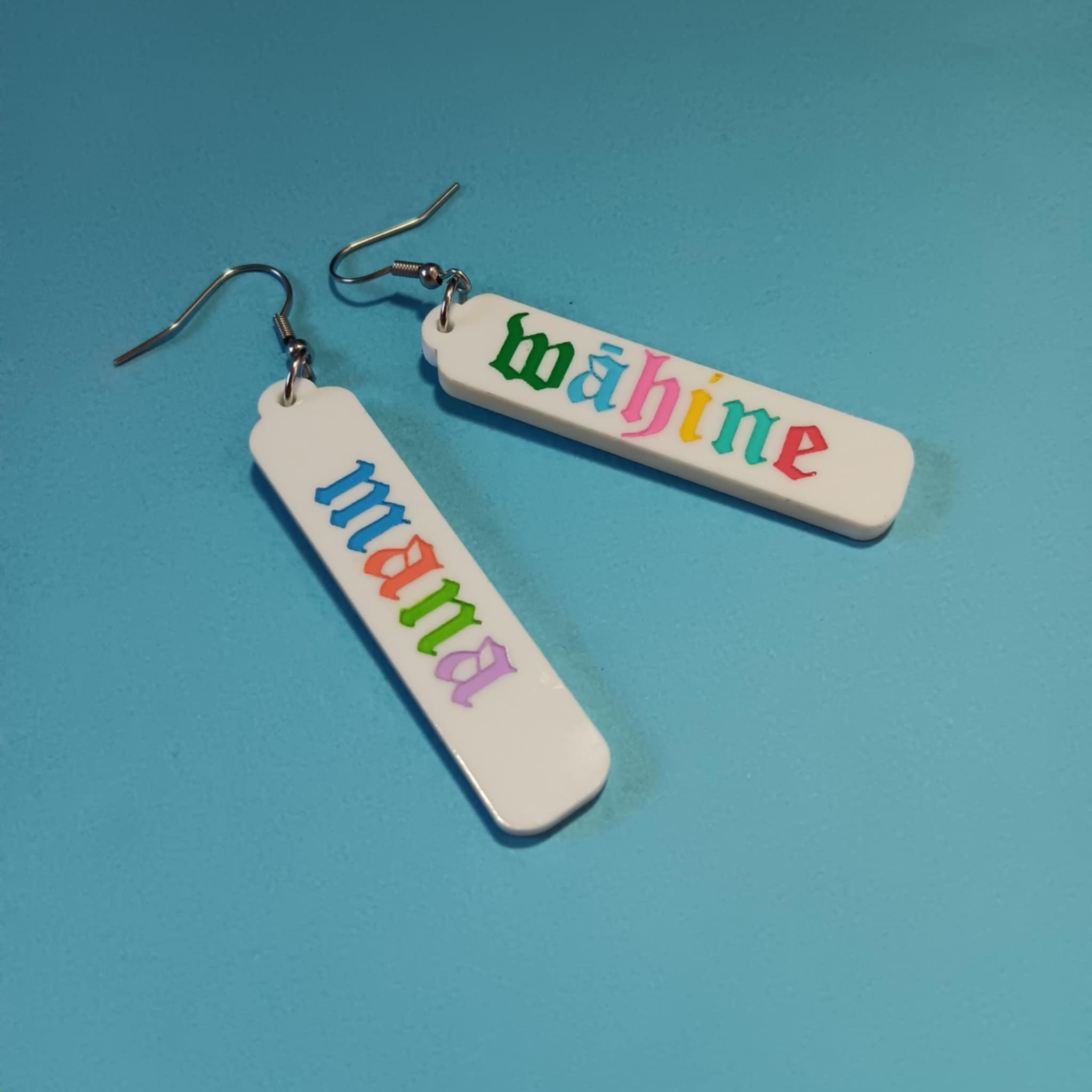 *FUNDRAISER COLLECTION* MANA WAHINE BAR EARRINGS