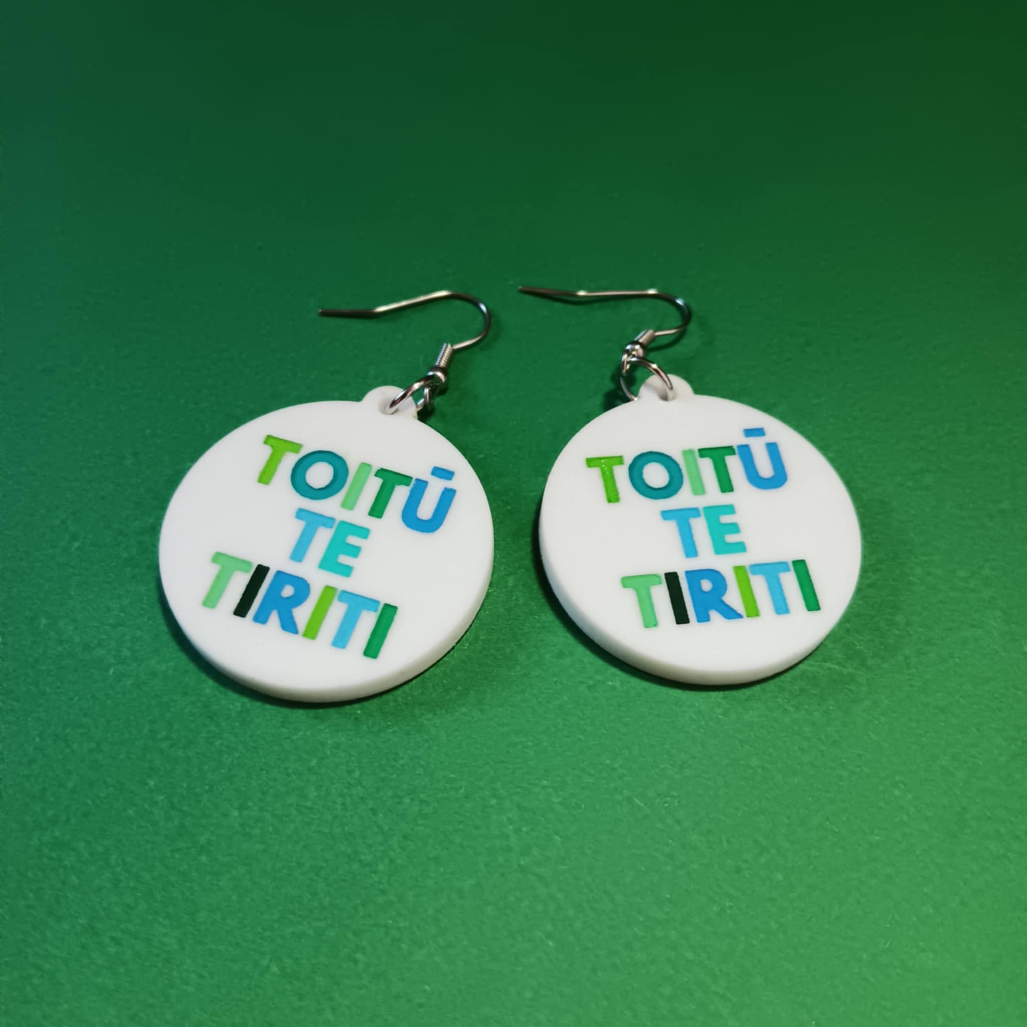 *FUNDRAISER COLLECTION* TOITU TE TIRITI EARRINGS