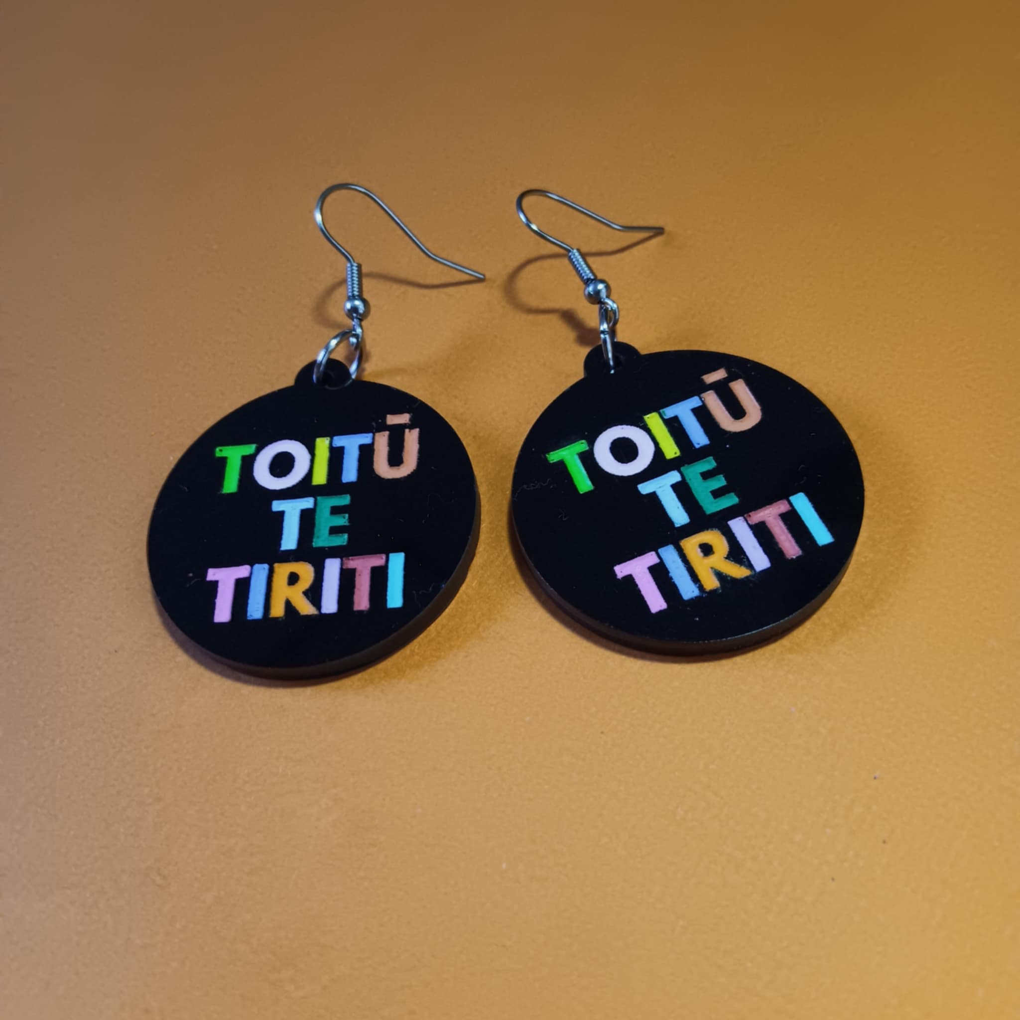 *FUNDRAISER COLLECTION* TOITU TE TIRITI EARRINGS